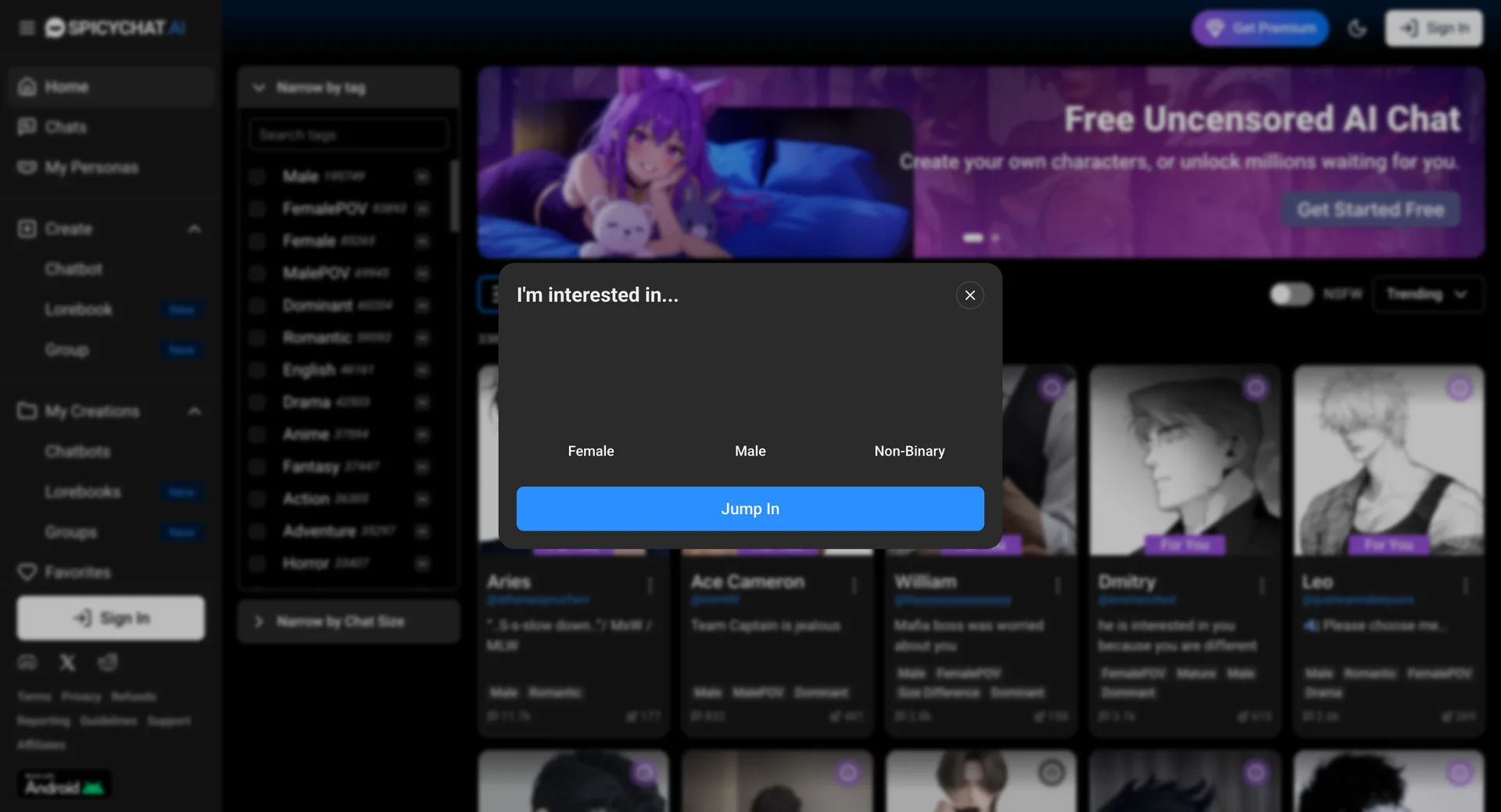 Screenshot of Spicier