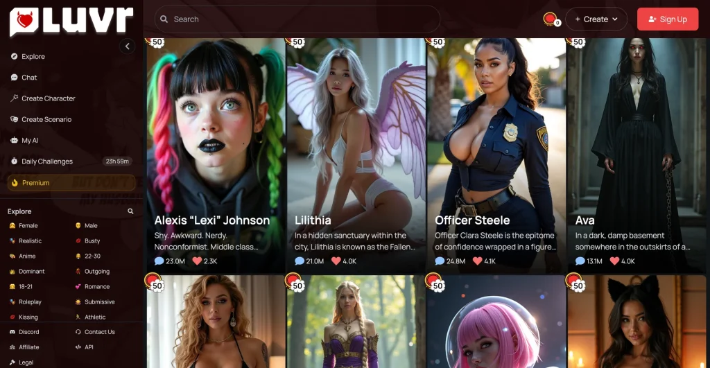 Luvr.ai en action